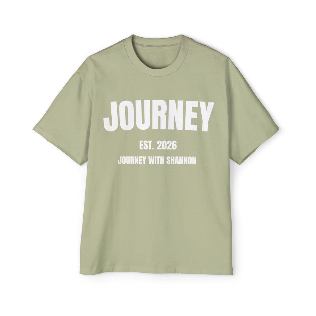JOURNEY Heavy Oversized Tee | Dark