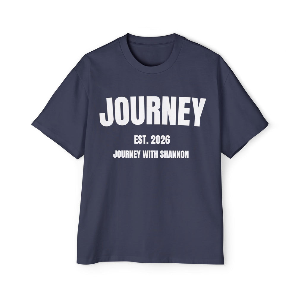JOURNEY Heavy Oversized Tee | Dark