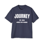 JOURNEY Heavy Oversized Tee | Dark