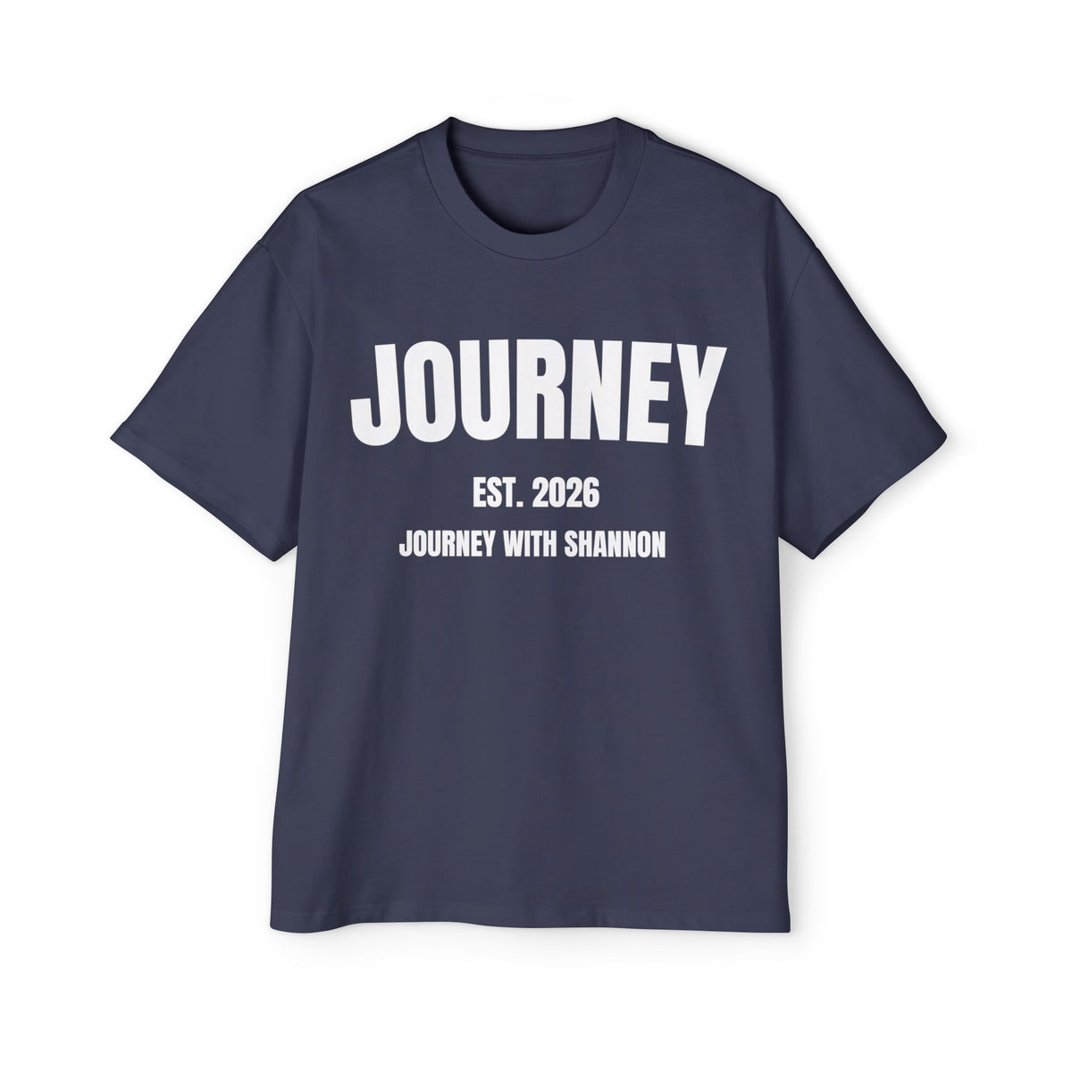 JOURNEY Heavy Oversized Tee | Dark