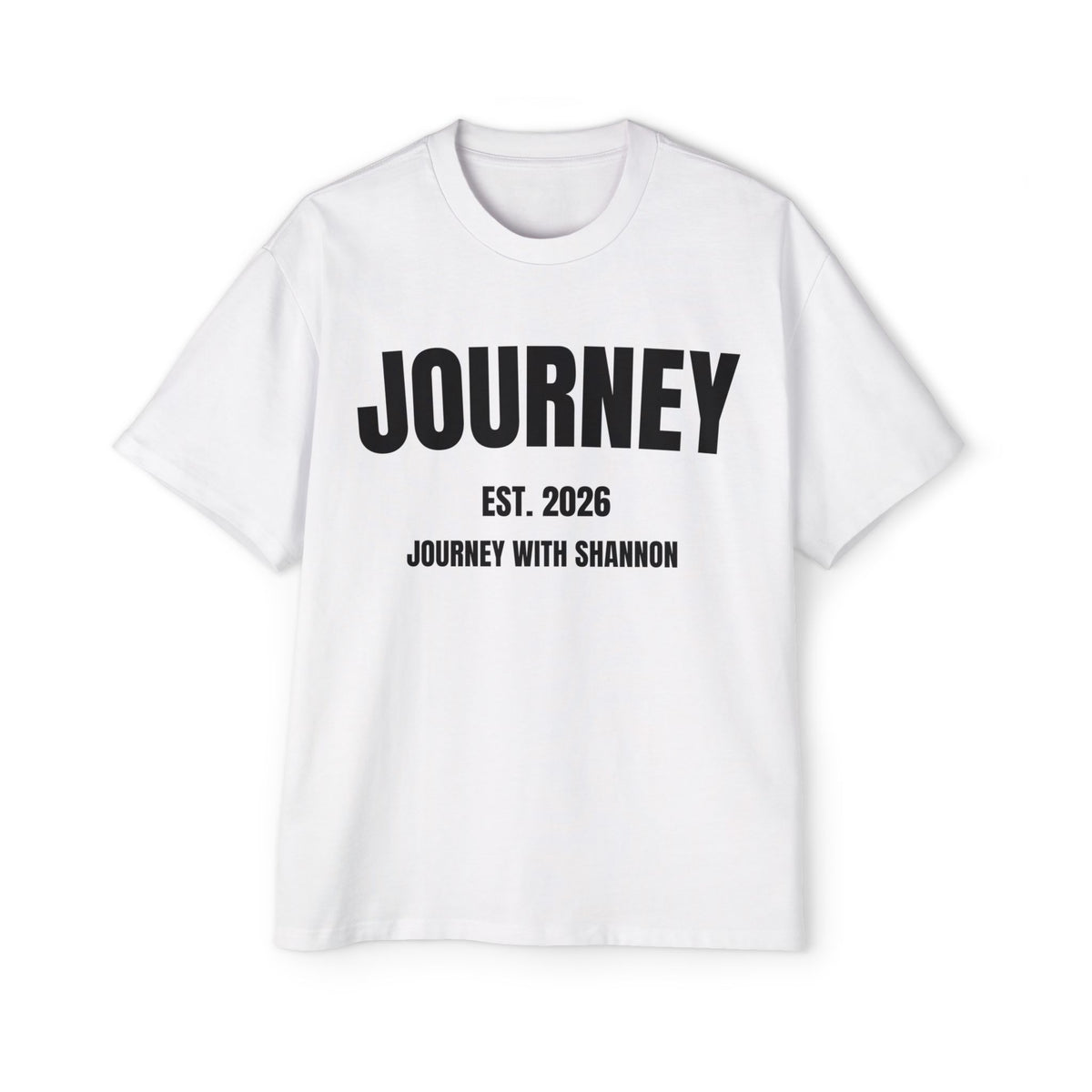 JOURNEY Heavy Oversized Tee | Light
