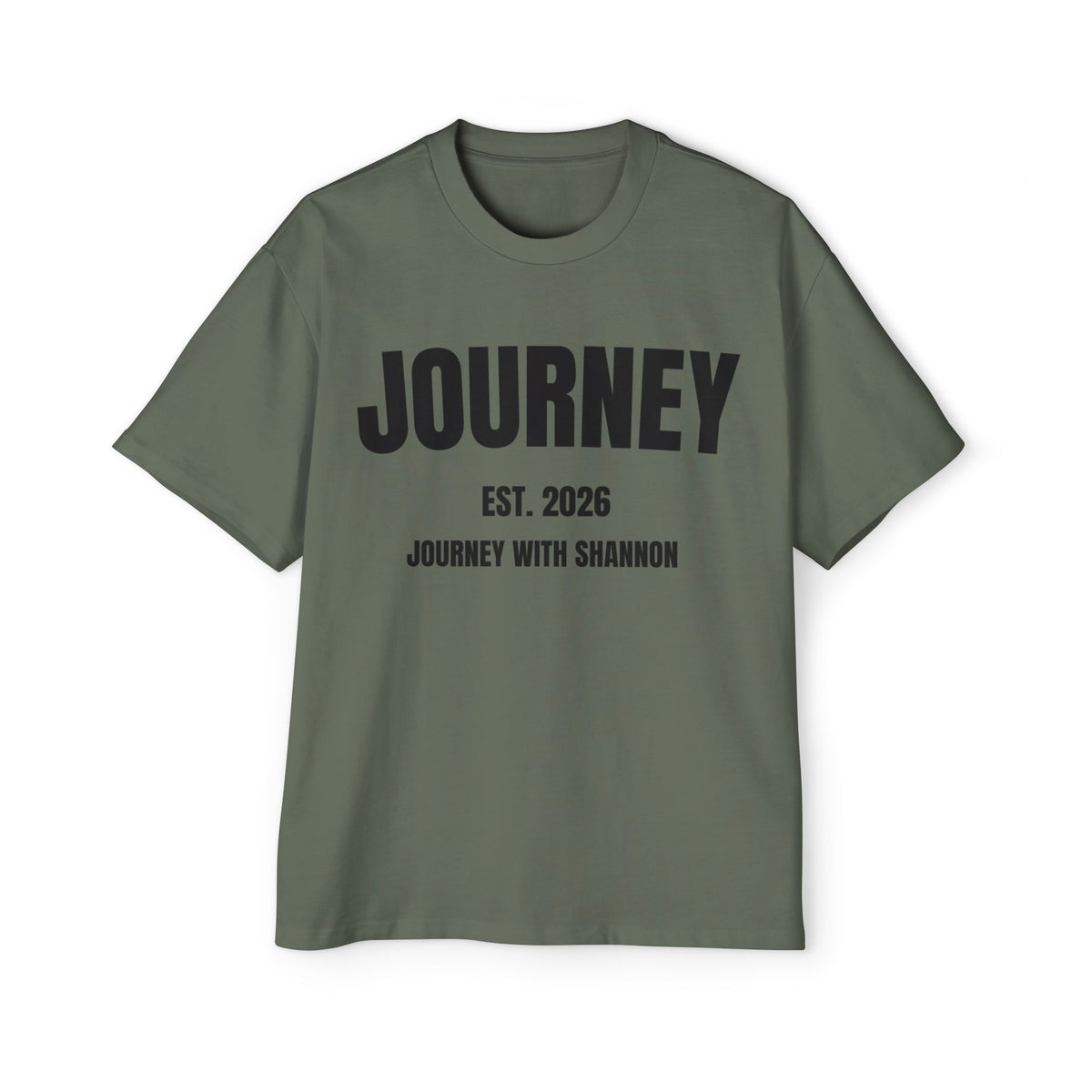 JOURNEY Heavy Oversized Tee | Light