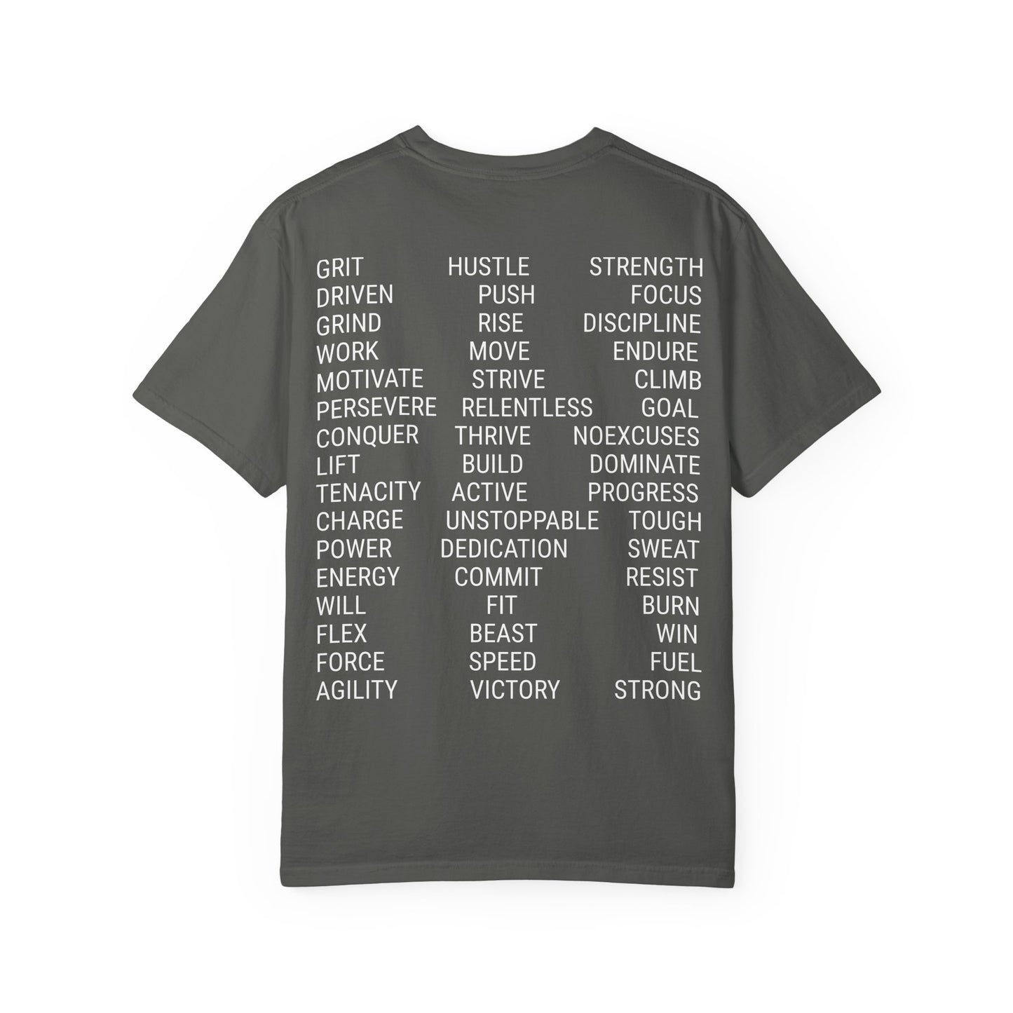 Stylish Unisex Garment-Dyed T-Shirt with JWS Print - Casual Everyday Wear