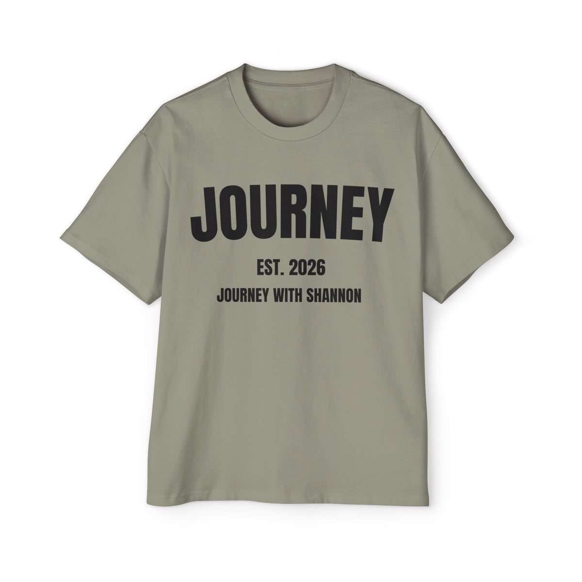 JOURNEY Heavy Oversized Tee | Light