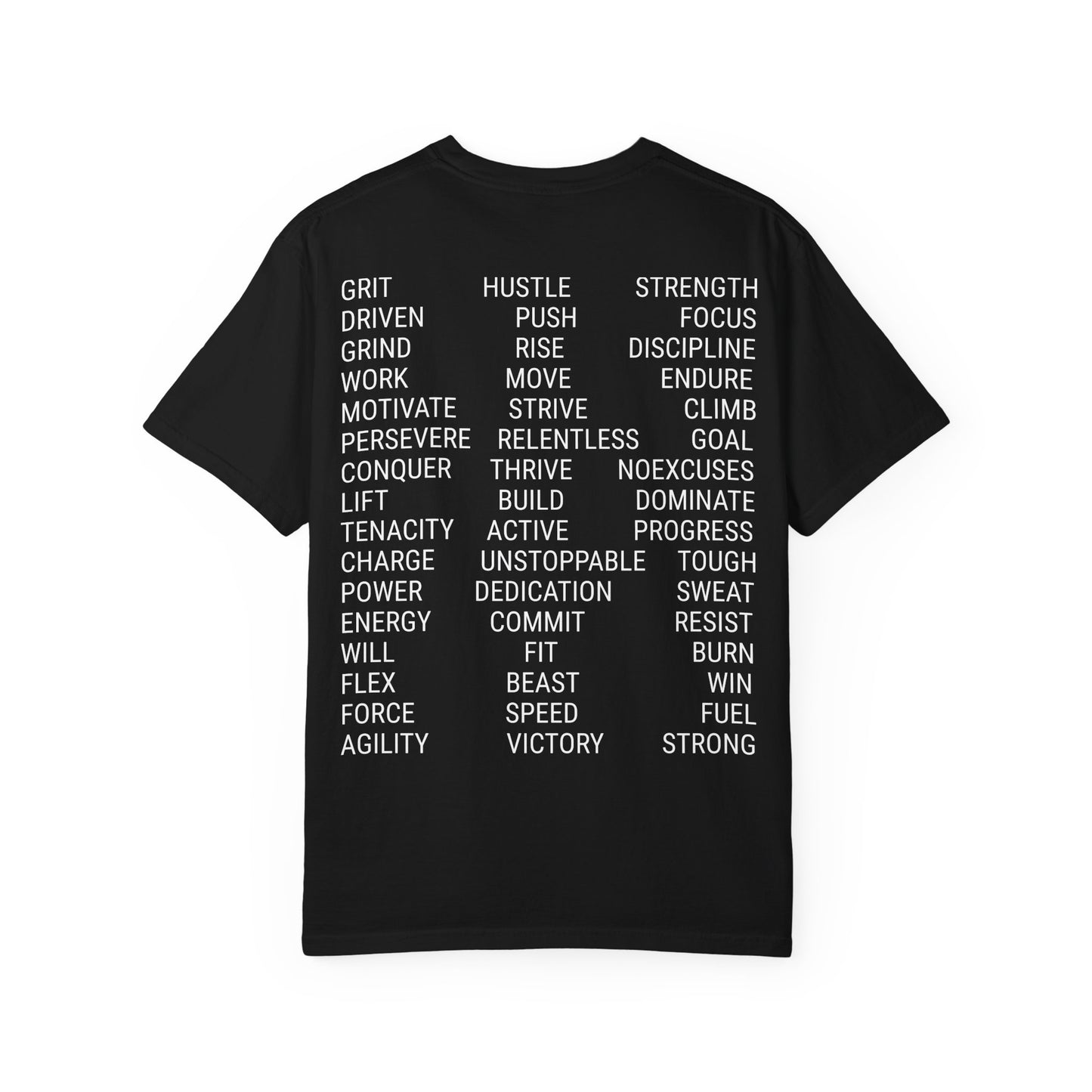 Stylish Unisex Garment-Dyed T-Shirt with JWS Print - Casual Everyday Wear