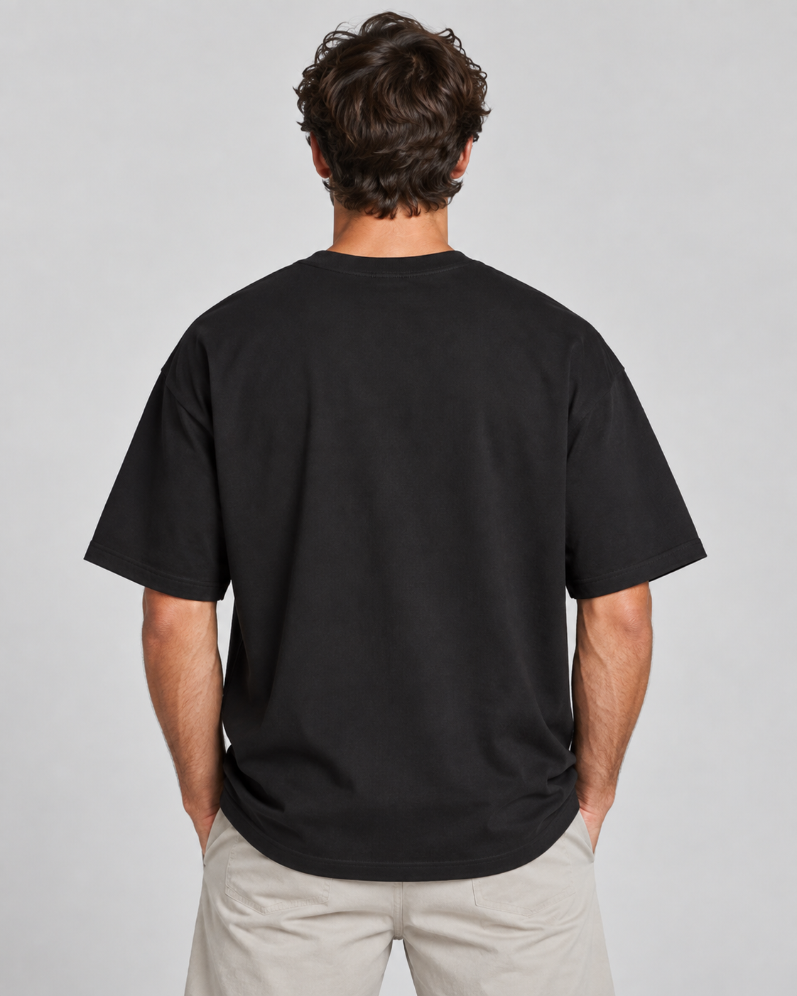 JOURNEY Heavy Oversized Tee | Dark