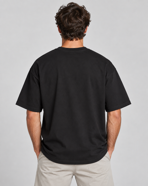 JOURNEY Heavy Oversized Tee | Dark