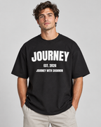 JOURNEY Heavy Oversized Tee | Dark