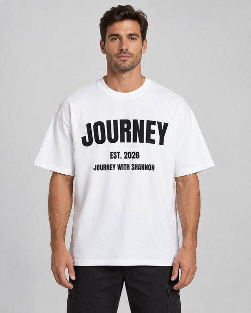 JOURNEY Heavy Oversized Tee | Light