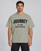 JOURNEY Heavy Oversized Tee | Light