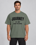 JOURNEY Heavy Oversized Tee | Light