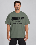 JOURNEY Heavy Oversized Tee | Light