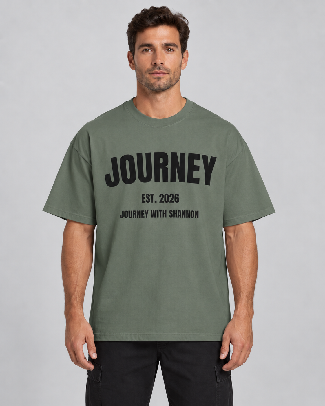 JOURNEY Heavy Oversized Tee | Light