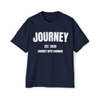 JOURNEY Heavy Oversized Tee | Dark