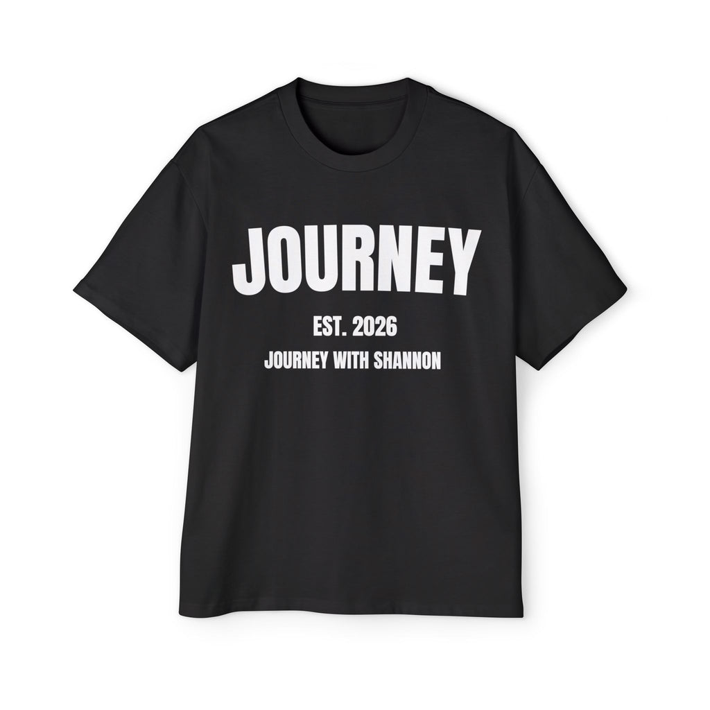 JOURNEY Heavy Oversized Tee | Dark