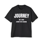 JOURNEY Heavy Oversized Tee | Dark