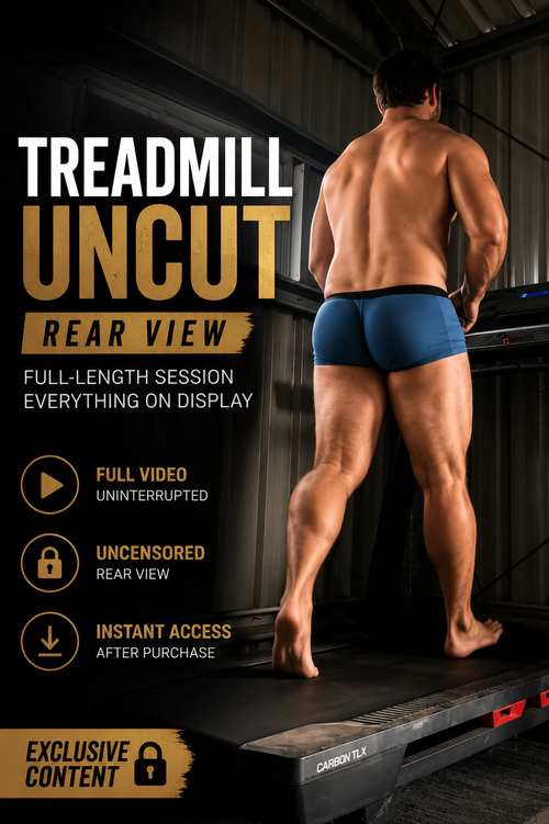 Treadmill Uncut — full-length digital video, black and gold cover with the Journey With Shannon logo